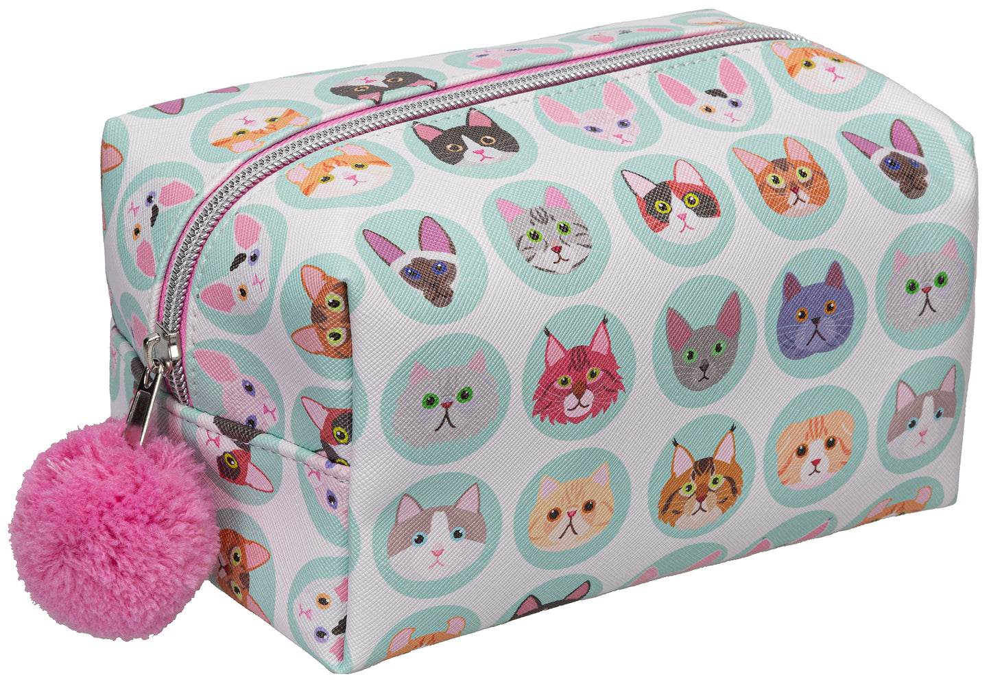 Travel Necessities Cosmetic Bag - Adorable Cat