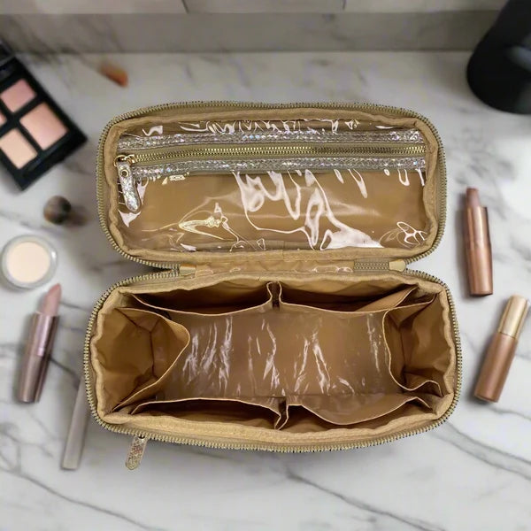 Train Case - Glimmer Leopard