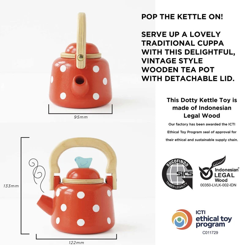 Dotty Tea Kettle
