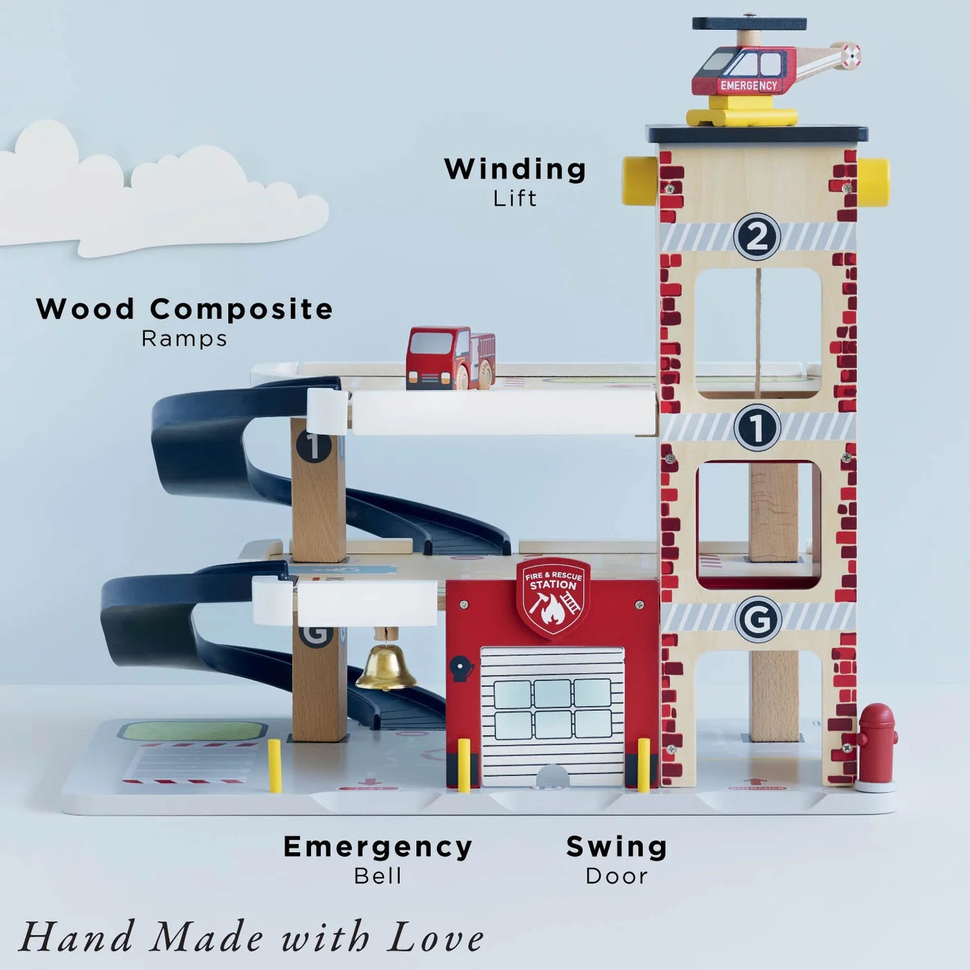 Fire & Rescue Wooden Garage