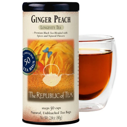 Ginger Peach Tea Bags