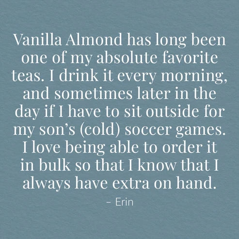 Vanilla Almond Black Tea Bags