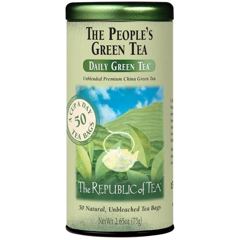 The Peoples Green Tea Bags