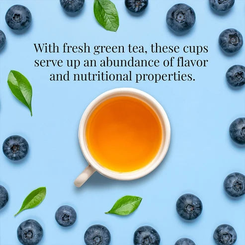 Organic Blueberry Green Tea Bags