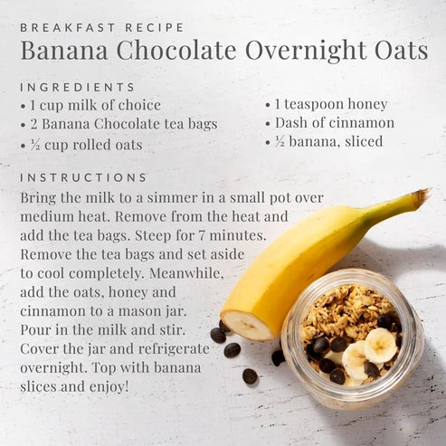 Banana Chocolate Tea Bags