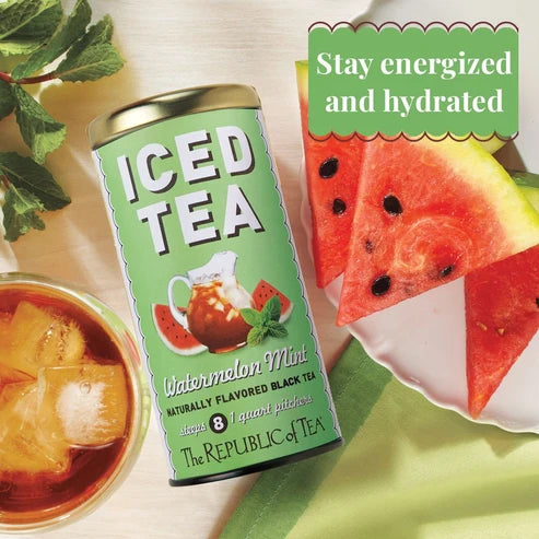 Watermelon Mint Black Large Iced Tea Pouches