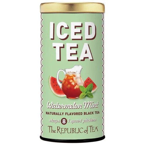 Watermelon Mint Black Large Iced Tea Pouches