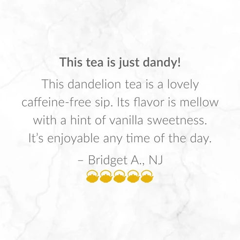 Organic Dandelion SuperHerb Tea Bags