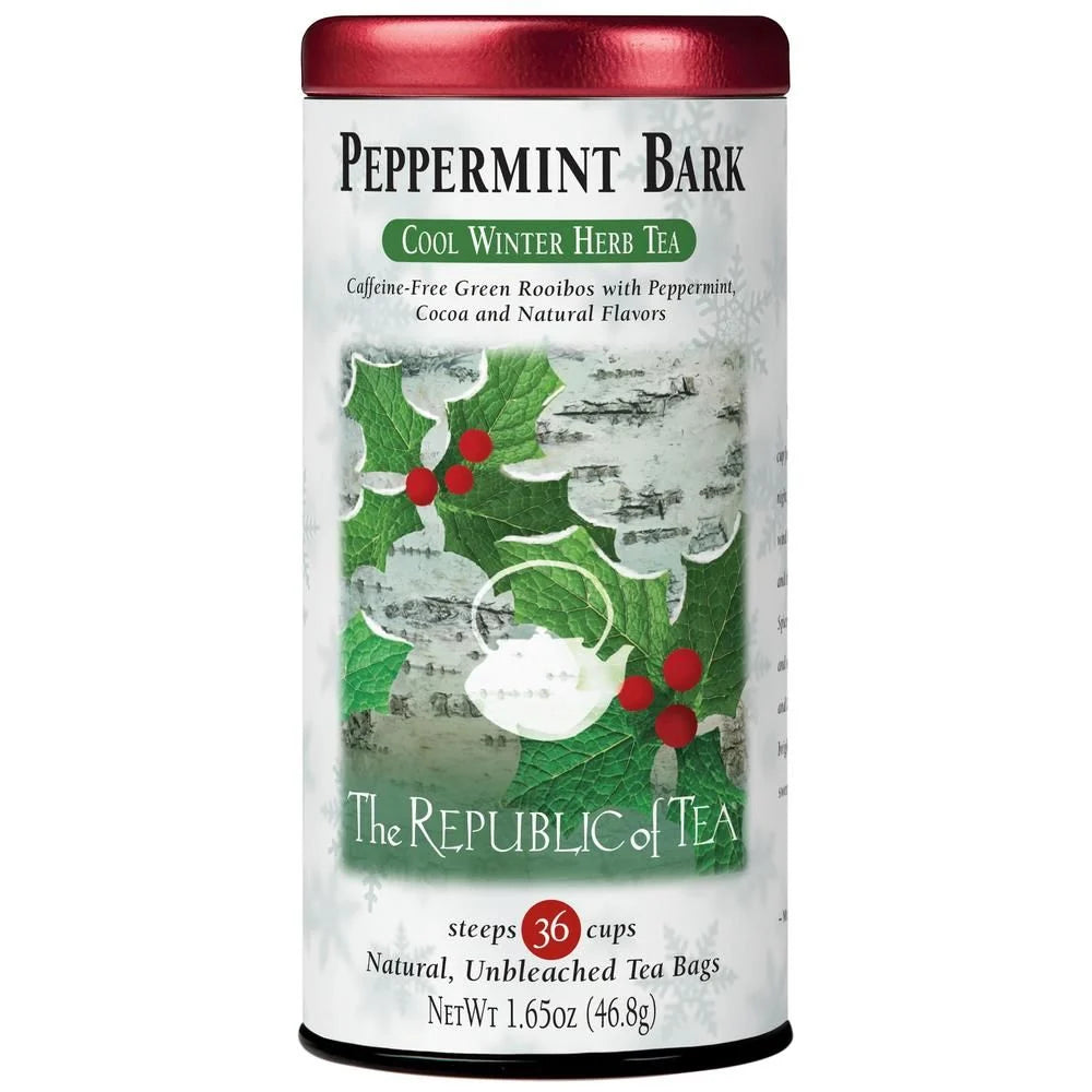 Peppermint Bark Herbal Tea Bags