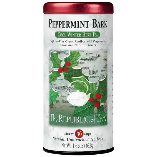 Peppermint Bark Herbal Tea Bags