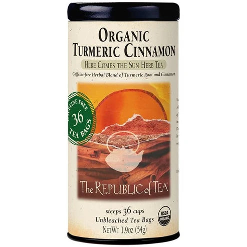 Biodynamic Turmeric Cinnamon Tea Bags