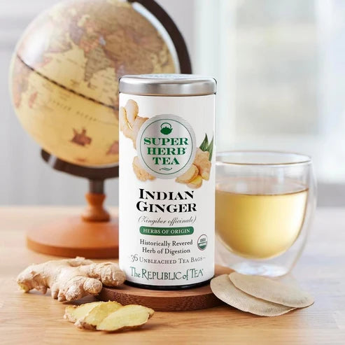 Organic Indian Ginger SuperHerb® Herbs of Origin Tea Bags