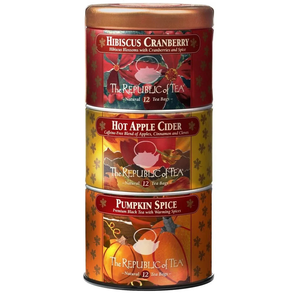 Harvest Stackable Tea Tin