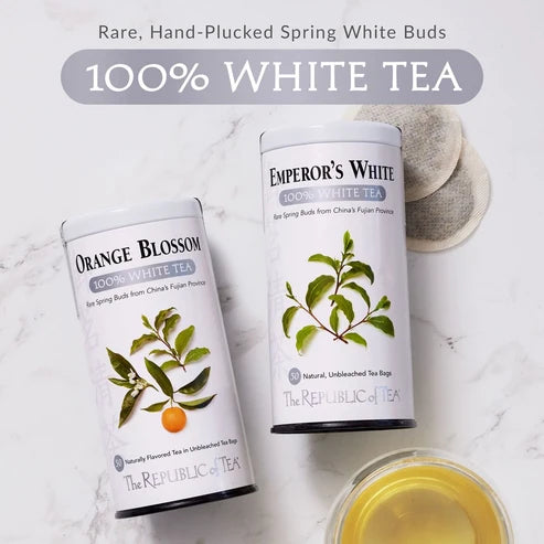 Cucumber Mint 100% White Tea Bags