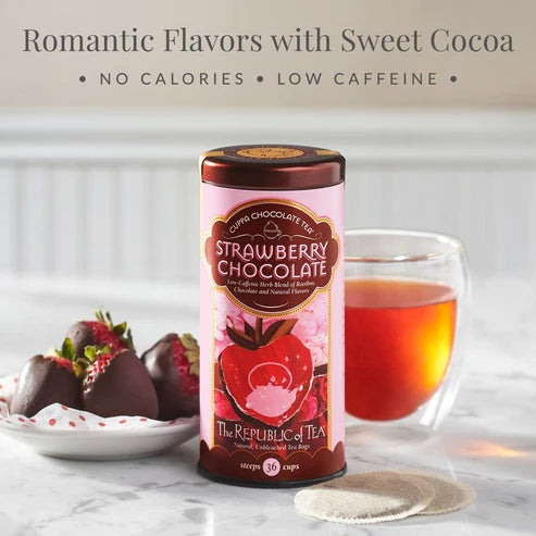 Strawberry Chocolate Tea Bags