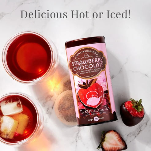 Strawberry Chocolate Tea Bags
