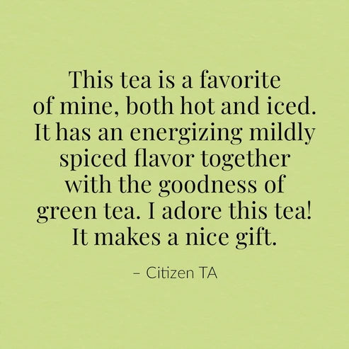 Organic Lean Green SuperGreen Tea Bags