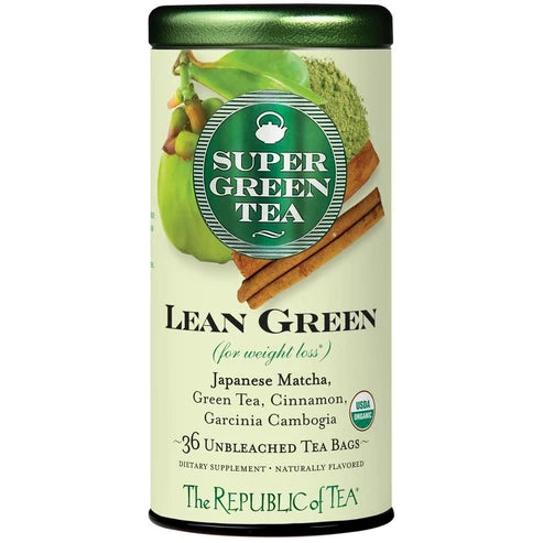 Organic Lean Green SuperGreen Tea Bags