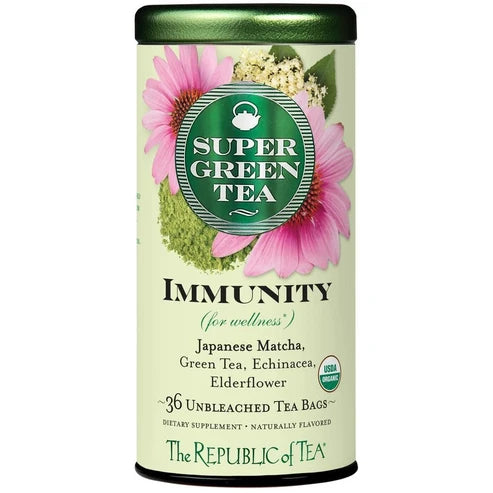 Organic Immunity SuperGreen Tea Bags