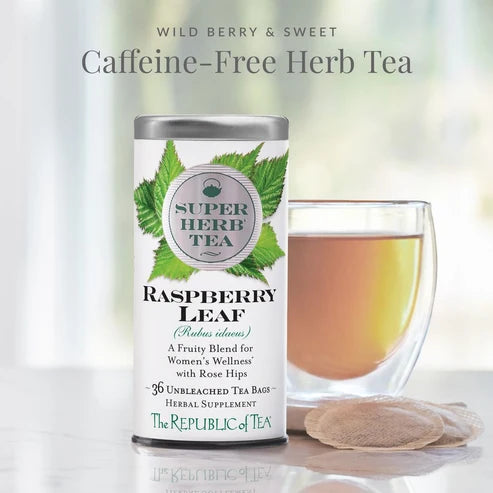 Organic Raspberry Leaf SuperHerb Fruity Blend For Women's Wellness
