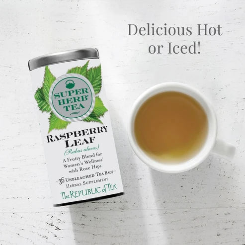 Organic Raspberry Leaf SuperHerb Fruity Blend For Women's Wellness