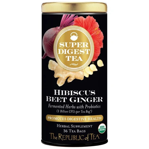 Organic Hibiscus Beet Ginger SuperDigest Tea®