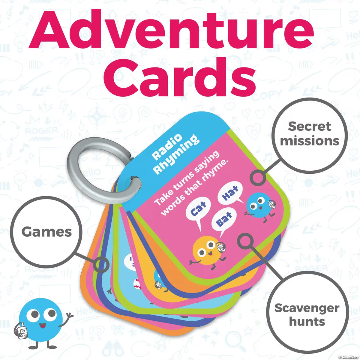 Walkie Talk-Along Scavenger Hunt & Adventure Set