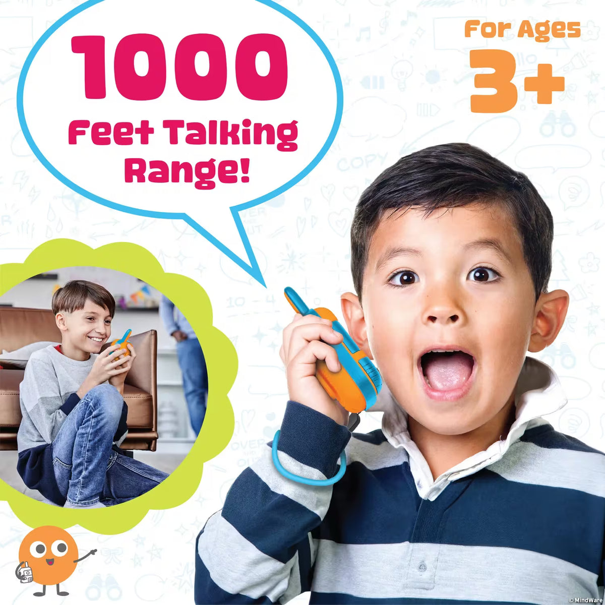 Walkie Talk-Along Scavenger Hunt & Adventure Set
