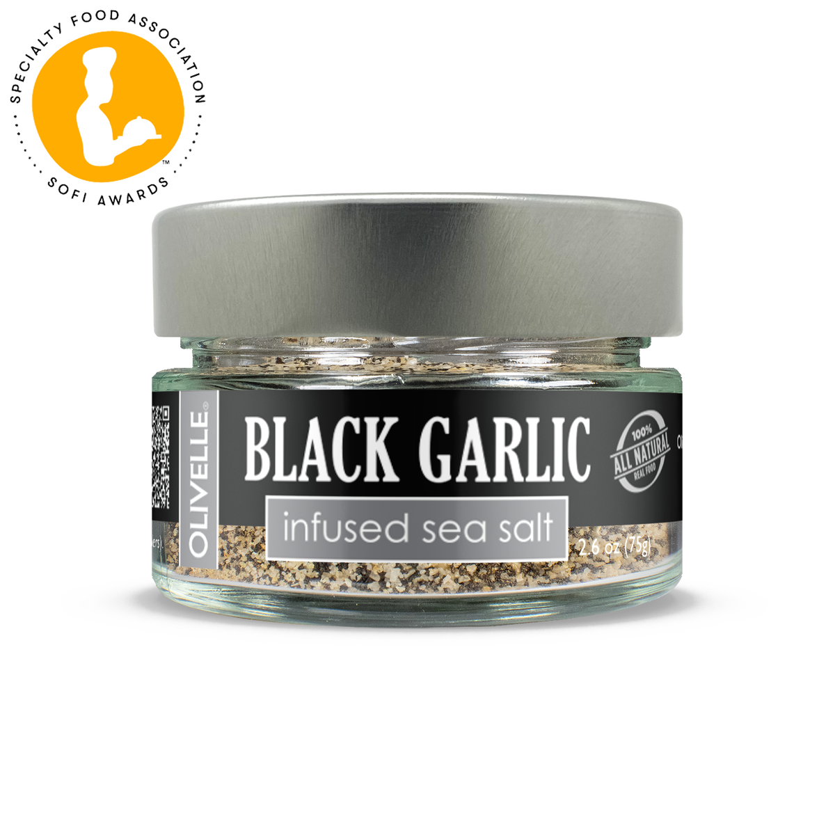 Black Garlic Infused Sea Salt