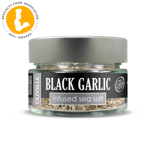 Black Garlic Infused Sea Salt