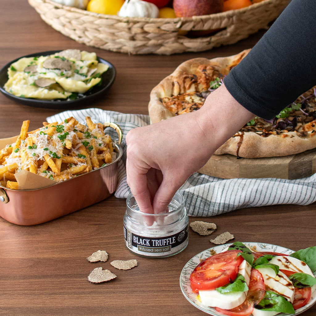 Black Truffle Infused Sea Salt