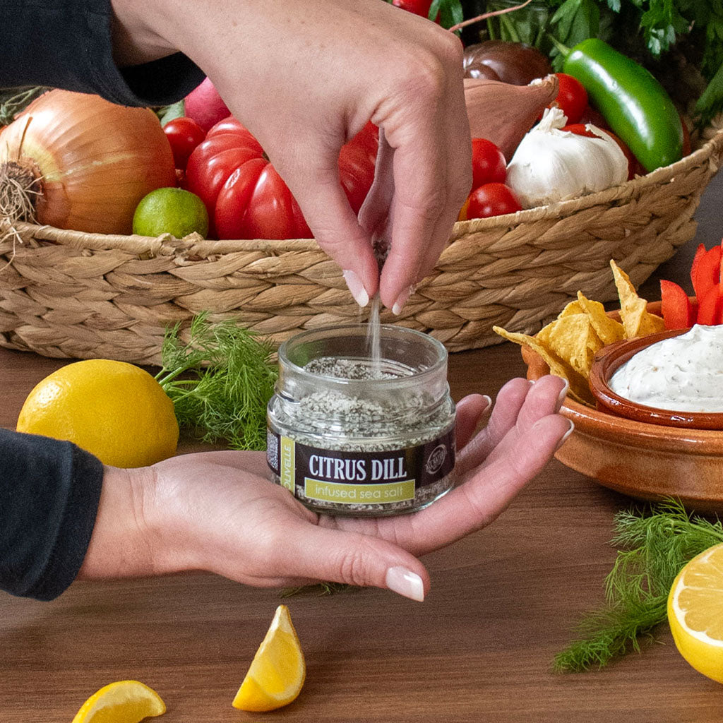 Citrus Dill Infused Sea Salt