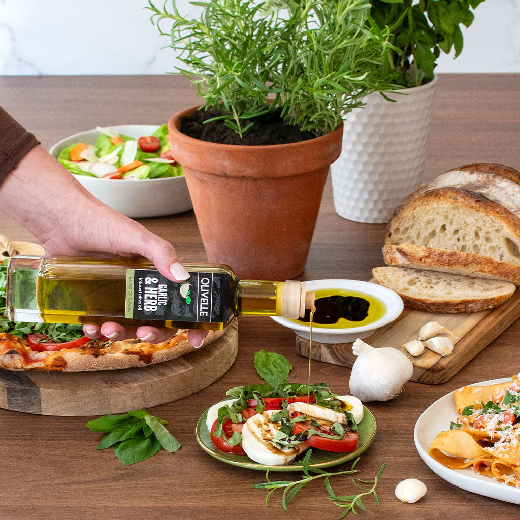 Infused Olive Oil - Garlic & Herb