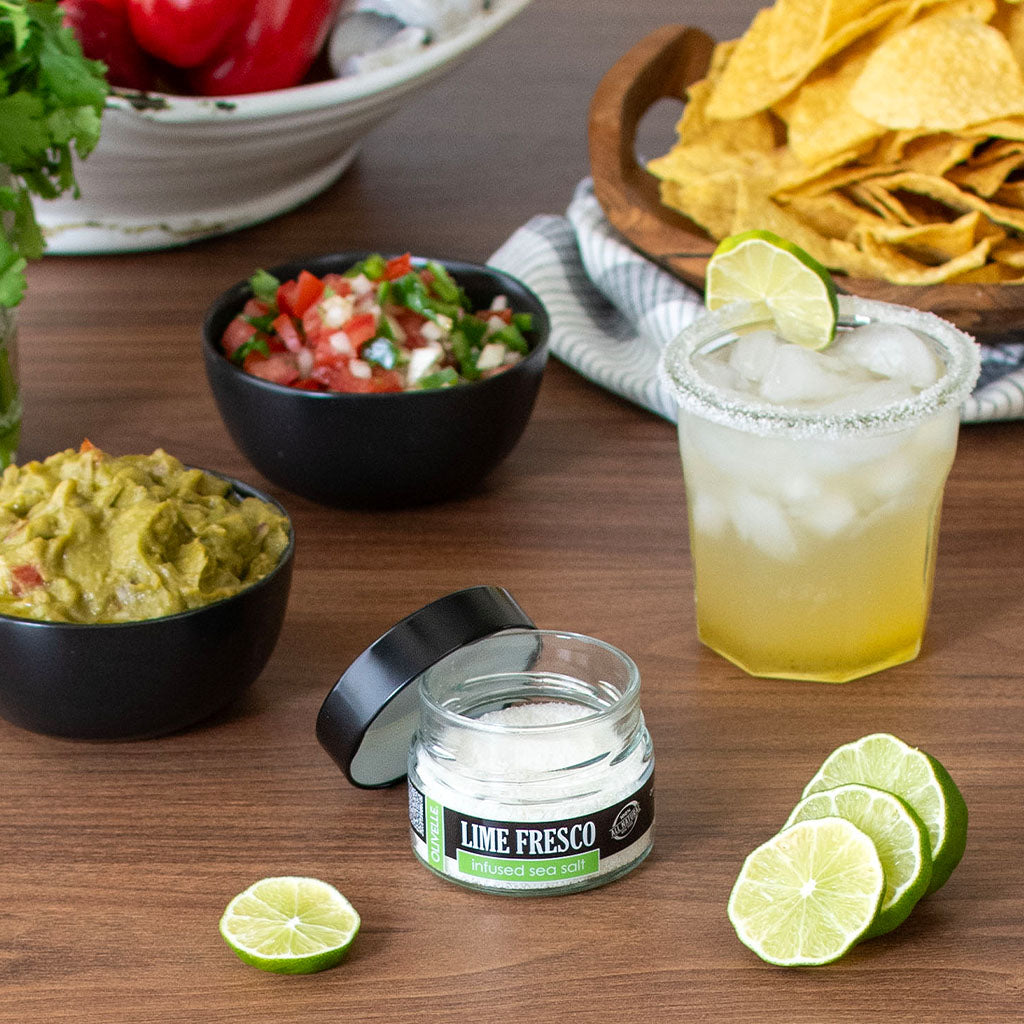 Lime Fresco Infused Sea Salt