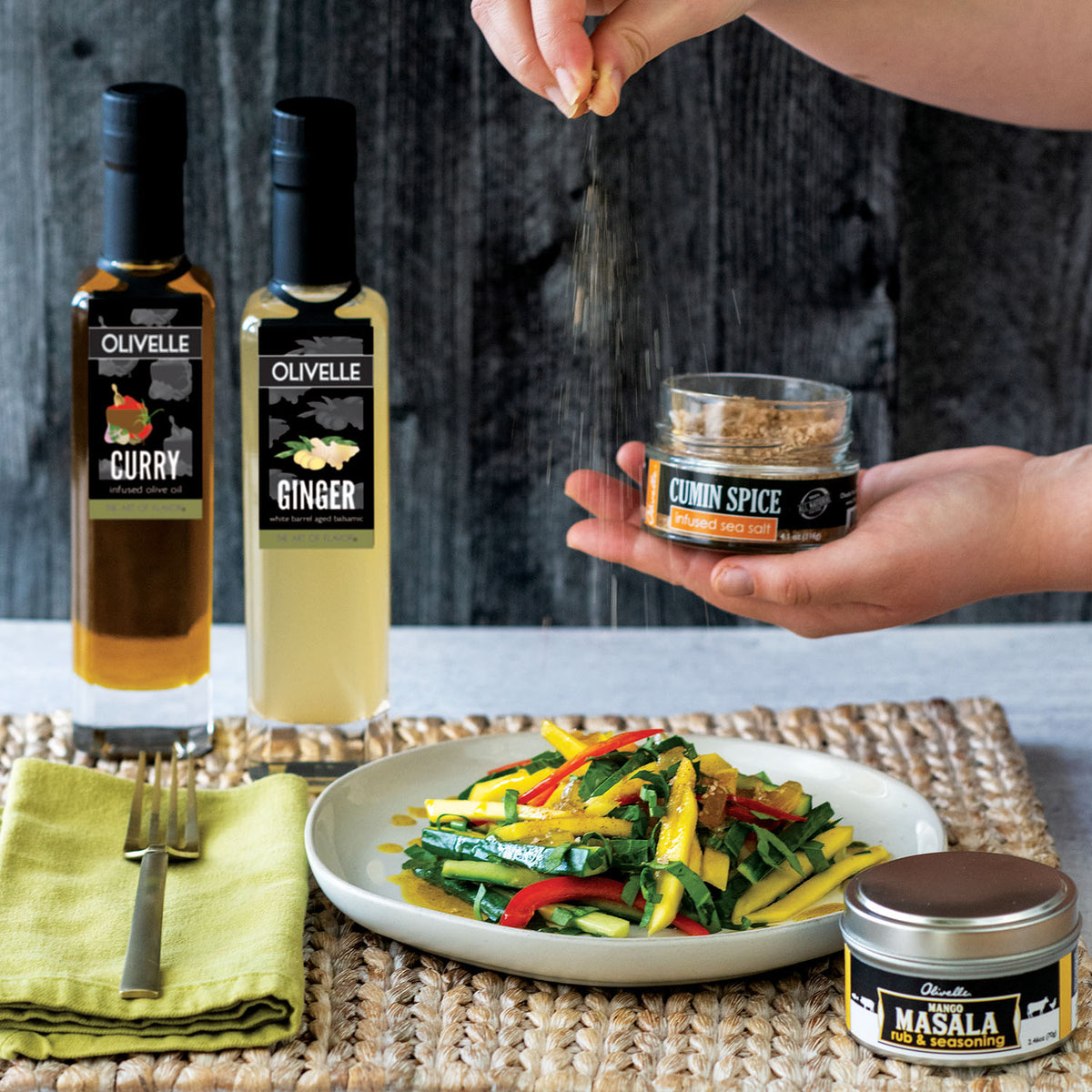 Cumin Spice Infused Sea Salt