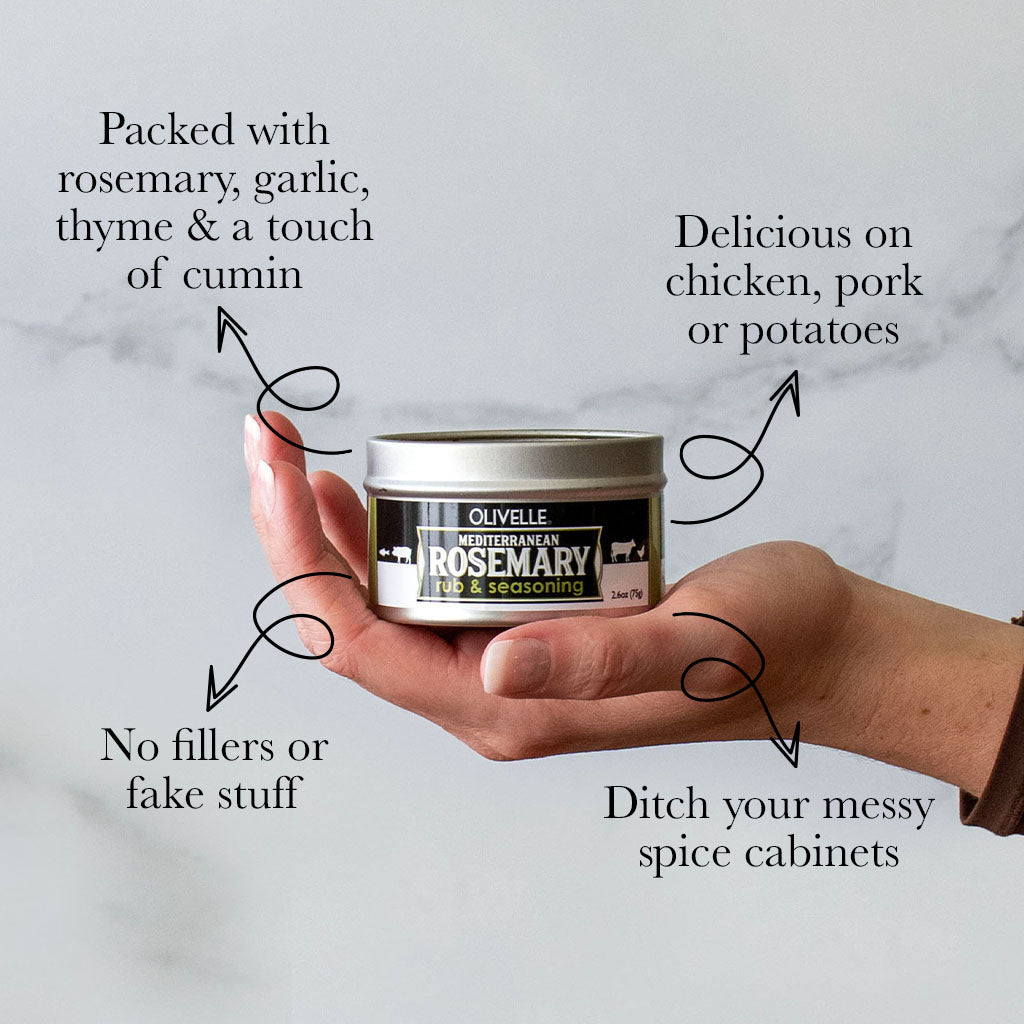 Mediterranean Rosemary Rub & Seasoning
