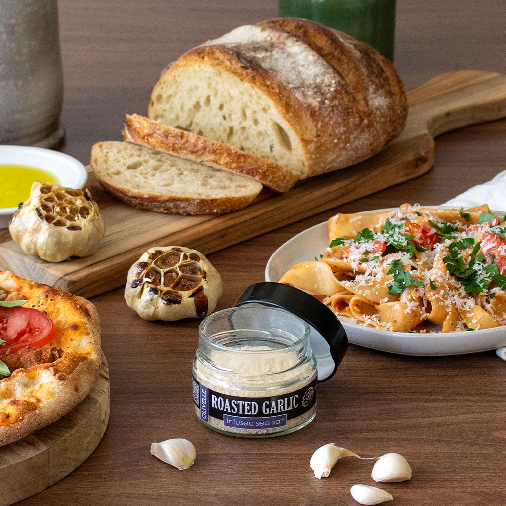 Roasted Garlic Infused Sea Salt