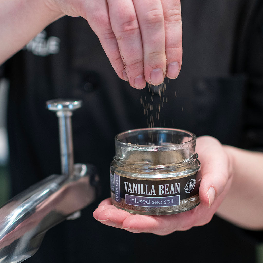 Vanilla Bean Infused Sea Salt