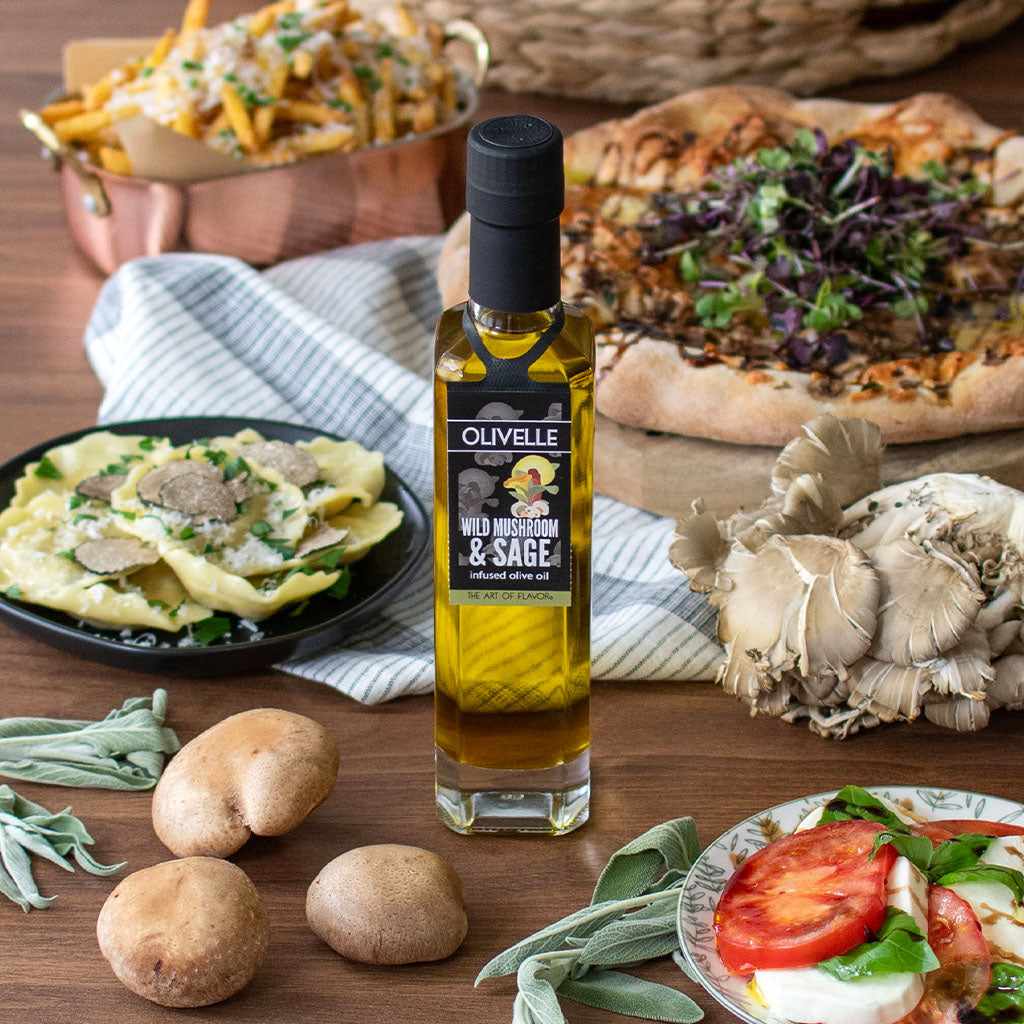 Infused Olive Oil - Wild Mushroom & Sage