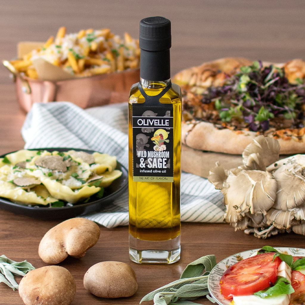 Infused Olive Oil - Wild Mushroom & Sage