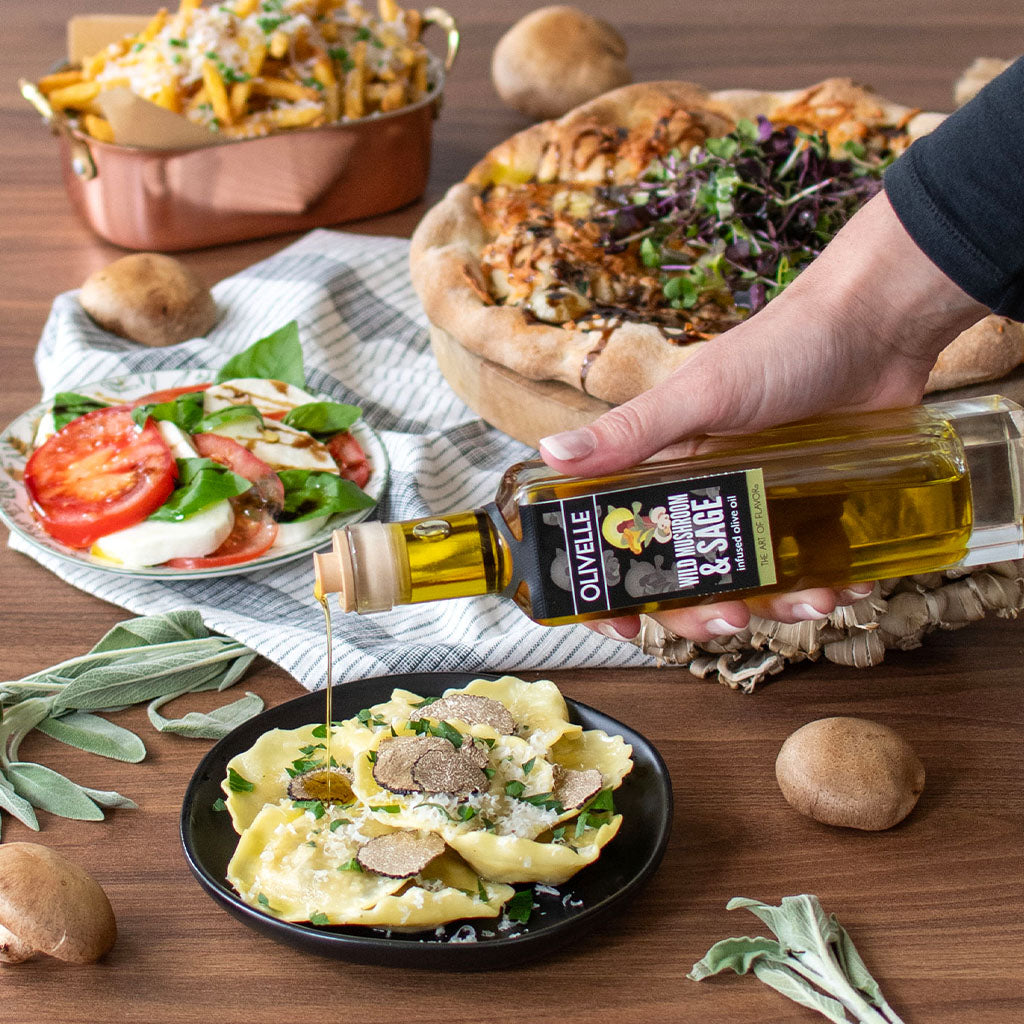 Infused Olive Oil - Wild Mushroom & Sage