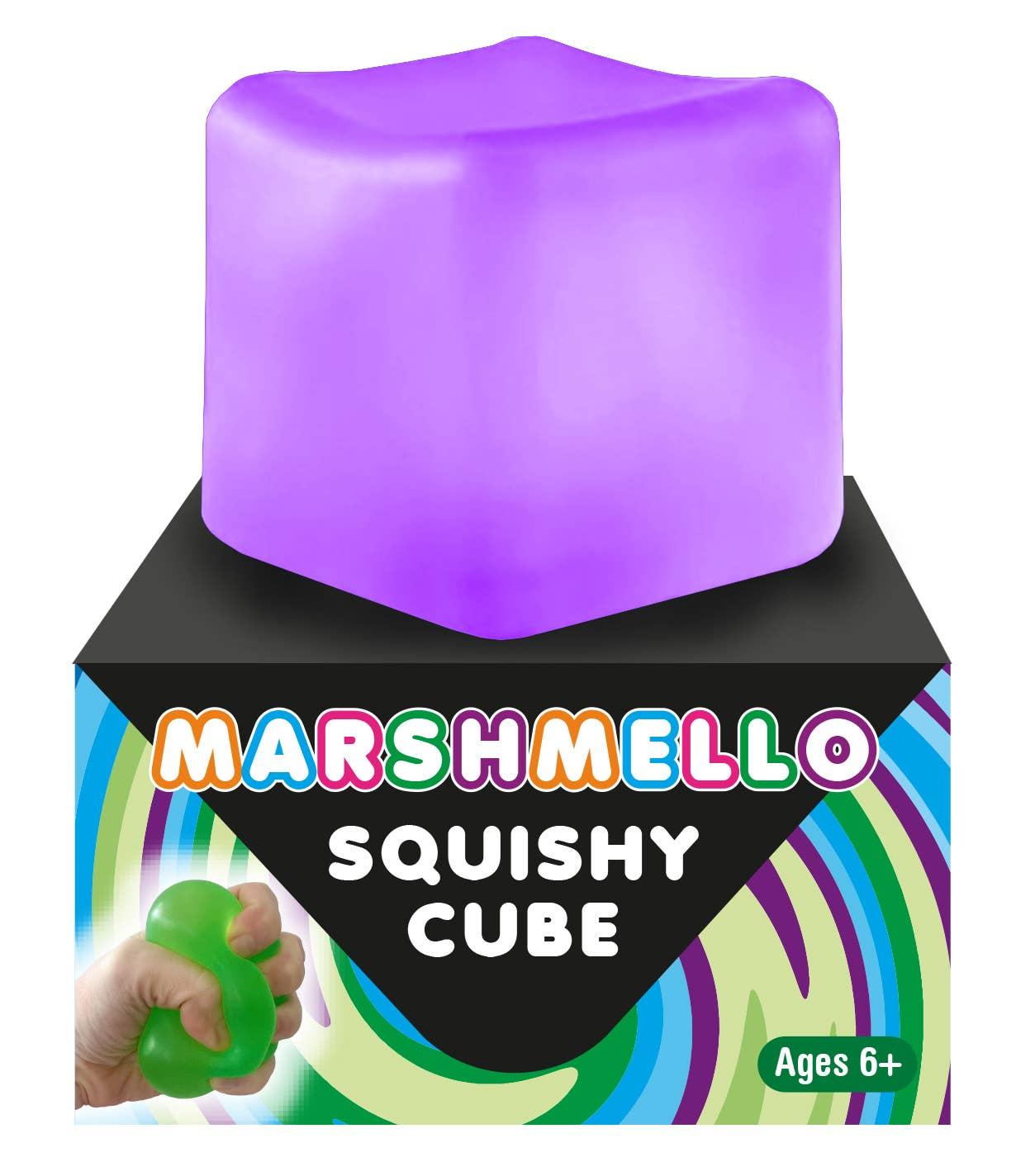 Marshmello Squishy Cube