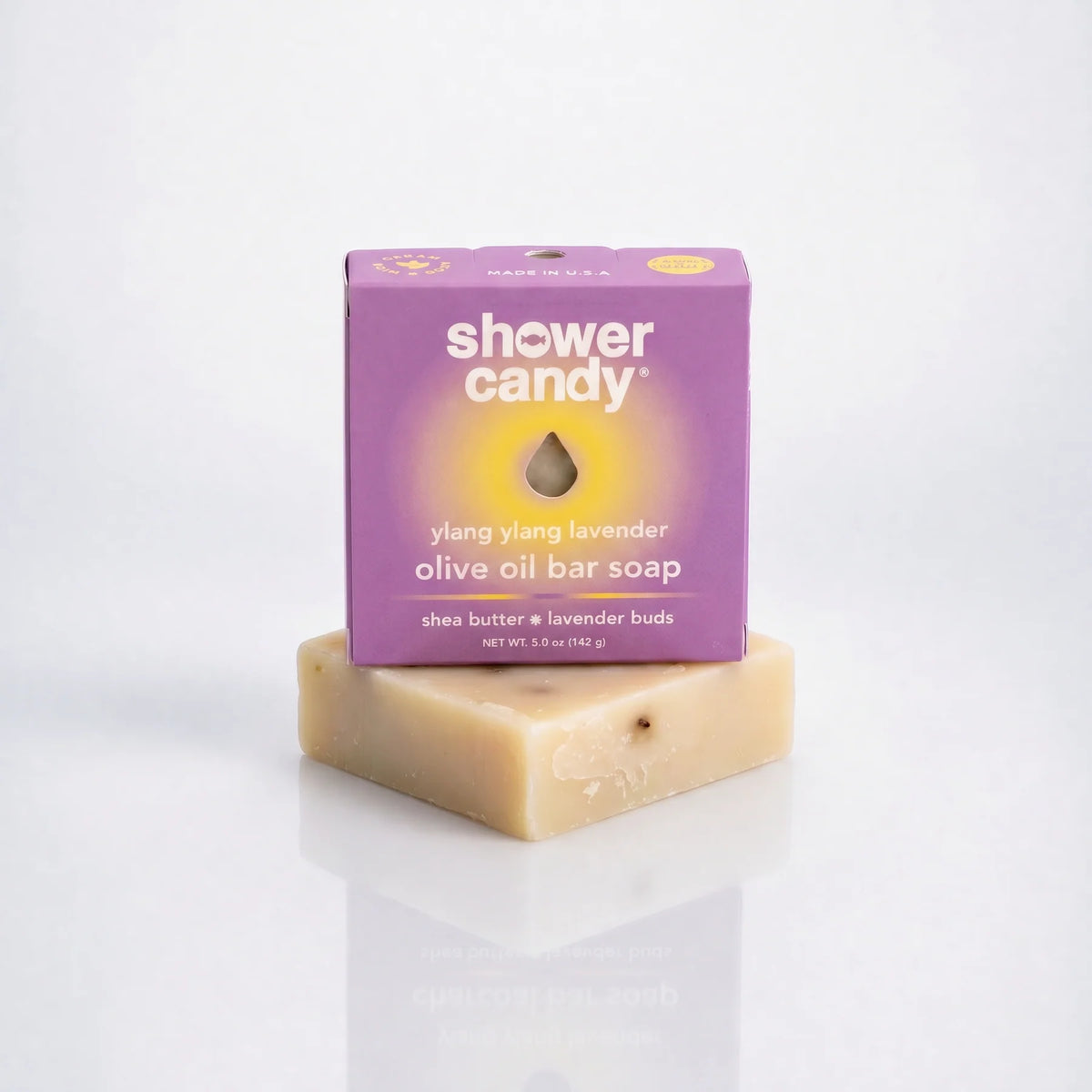 Ylang Ylang Lavender Olive Oil Soap | Shower Candy