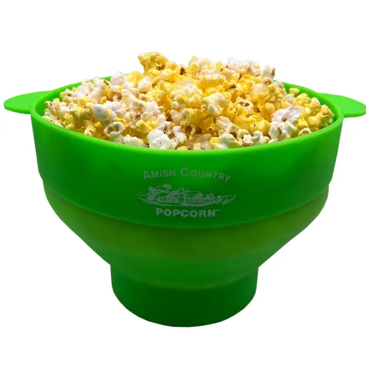 Silcone Microwave Popper | Green