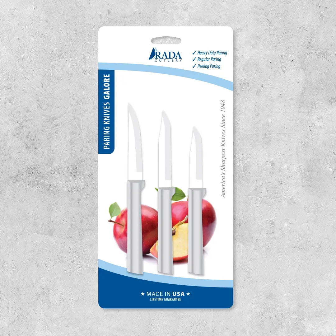 Paring Knives Galore ProPack | Silver Handle
