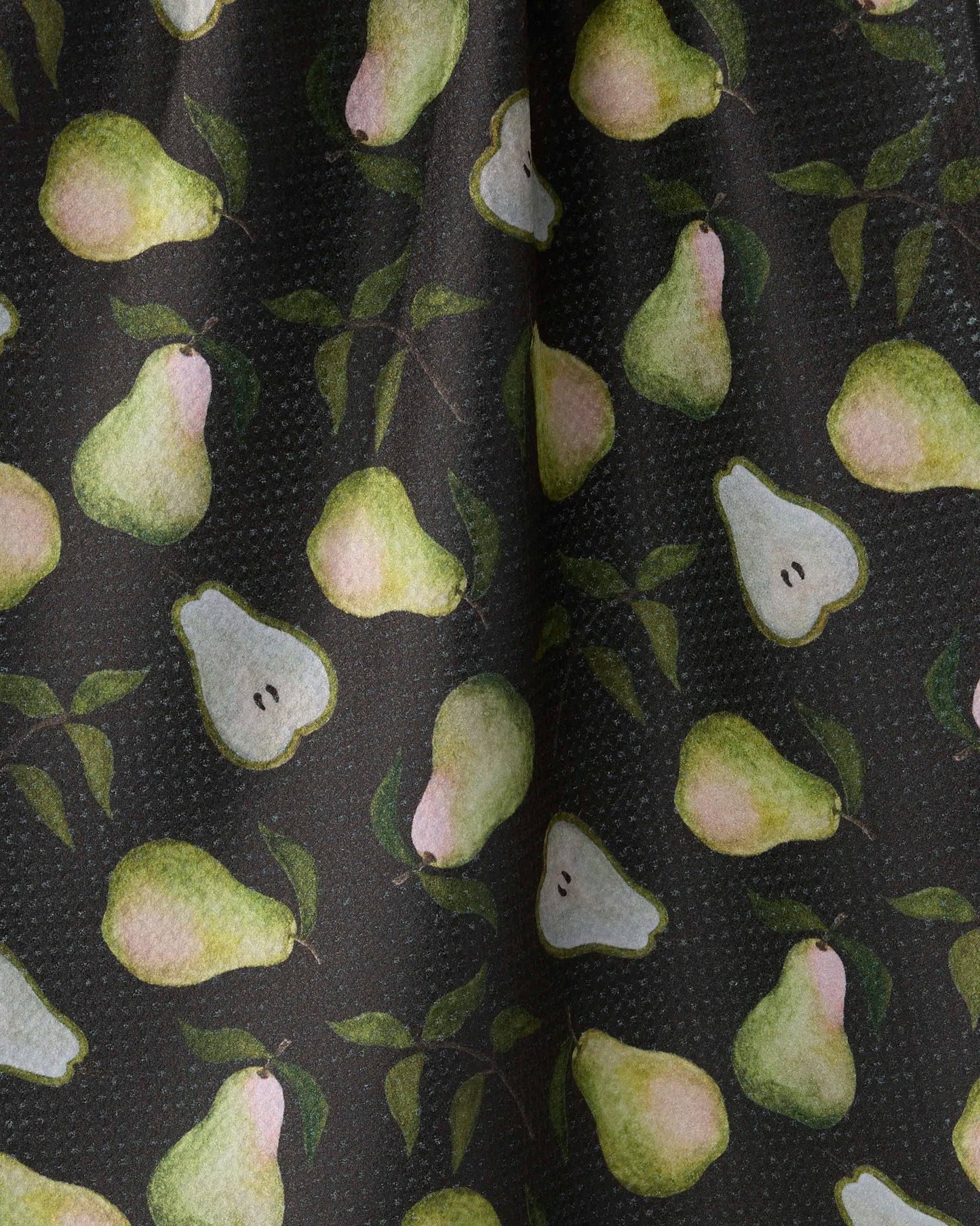 Pearwood Tea Towel: Brown