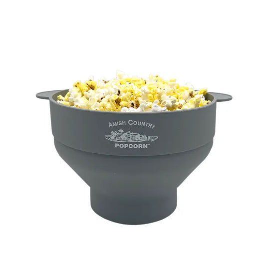 Silcone Microwave Popper |  Grey