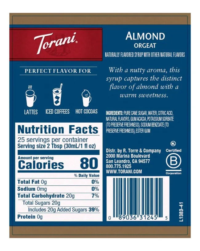 Torani | Almond 750ml