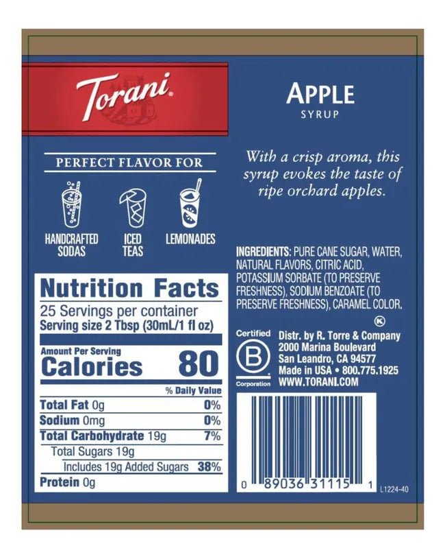 Torani | Apple 750ml