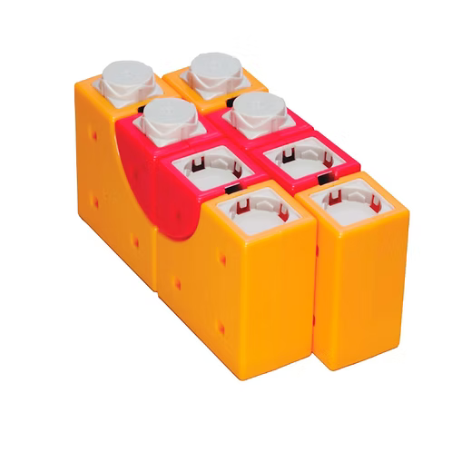 Rail Cube Track Pack - Inside/Outside Curve  Block